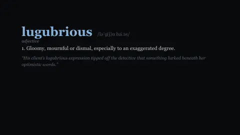 Definition Card screensaver — One good word at a time.