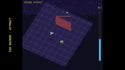 Iso Raider screensaver — Fly the fortress in 3-D isometric.