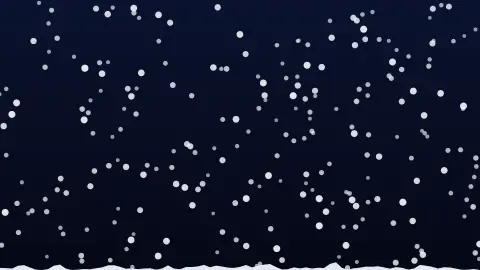 Snowfall screensaver — Let it snow.