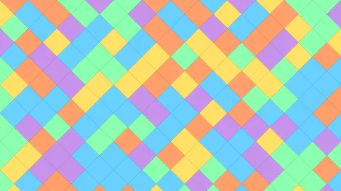 Wang Tile Self-Assembly screensaver — Edge-matched tiles, snapping together one by one.